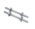 10.5 Inch Dumbbell Stick 2 pcs - Sports & Fitness. 