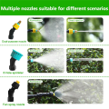 Electric Garden Watering with 2 Meters Hose USB Adjustable Lawn Sprayer Nozzle Sprinkler Weeds Plant Mister.
