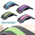 Back Stretcher Lumbar Stretching Device with 3 Adjustable Settings Lumbar Back Pain Relief Device for Upper and Lower Back Pain Color. 