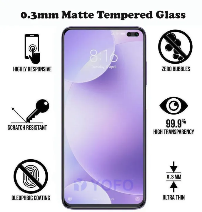 For%20Xiaomi%20Redmi%20Note10%20Pro%20Matte%20Tempered%20Glass%20Screen%20Protector%20-%20Image%202