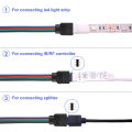 RGB LED Strip Light Connector 4 PIN Needle 10mm for RGB LED Strip Light SMD2835 SMD5050. 