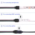 RGB LED Strip Light Connector 4 PIN Needle 10mm for RGB LED Strip Light SMD2835 SMD5050. 