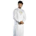 Menext Men's Elite Collection Semi Long Panjabi For Men ( Snap Button).