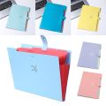 Waterproof Document Holder File Classify Large Capacity A4 File Bag Bill Folder Holder Data Book Portfolio. 