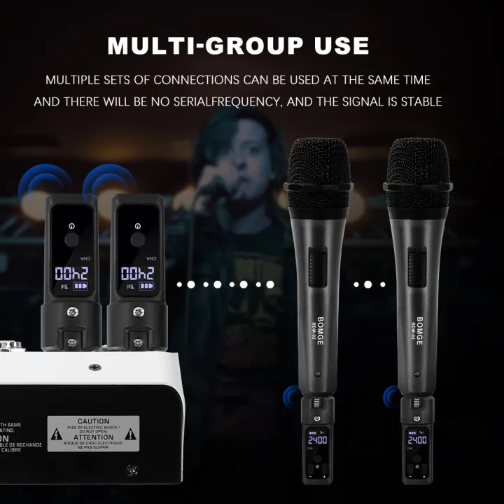 BOMGE%20WTU04%20wireless%20microphone%20system,%20low%20noise%20and%20delay,%20wireless%20guitar%20system%20effective%20range%20is%20about%2030%20meters.%20-%20Image%204