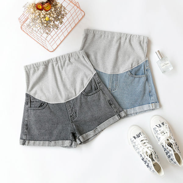 Shorts%20for%20Pregnant%20Women%20Summer%20Fashion%20Outdoor%20Ripped%20Denim%20Shorts%20Fashionable%20Mom%20Loose%20Wide%20Leg%20Pants%20Pregnant%20Maternity%20Pants%20Hot%20Pants%20-%20Image%204