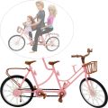 【The road to happiness Store】Set Detachable Bicycle Bike Mini Outdoor Sports Accessories for Barbie 12 in. Dollhouse Ken Kelly Girl Set Lot Style. 