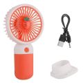 Cute vegetable and fruit handheld portable mini fan with mobile phone holder function charging fan, suitable for outdoor or indoor student dormitory office desks.. 