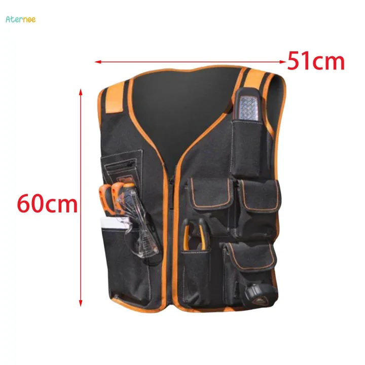 Work%20Vest%20for%20Men%20Chest%20Tools%20Vest%20Utility%20Chest%20Pack%20Drill%20Holder%20Lightweight%20Vest%20-%20Image%204