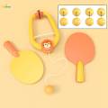 Indoor Hanging Table Tennis Self Training Table Tennis Suspended Tennis Ball Trainer for Improve Hand Eye Coordination Training Equipment. 