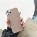 Candy Solid Color Phone Case For Samsung Galaxy A6 A8 Plus A7 A9 2018 A750 Coque Silicone Soft TPU Matte Cover.
