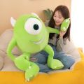 30-60cm Disney Monsters University Mike Wazowski Mr.q Plus Toys Soft Stuffed Cartoon Doll Throw Pillow Room Decorate Kids Gift. 