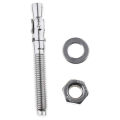 4Pcs 25KN 304 Stainless Steel Anchor Hanger Rock Climb Fastening Bolt Fixed Point Expansion Screw Piton Rock Piton Outdoor ToolSet for Safety Climbing. 