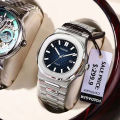 2024 New Luxury Men Quartz Watches 30M Waterproof Automatic Date Watch Man Stainless Steel Sport Chronograph Watch for Men Clock. 