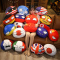30cm Countryball Plush Toys Kawaii Stuffed Pillow Polandball European Union East Germany Canada Italy Switzerland Kid Room Decor. 