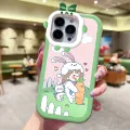 FELMYST for iPhone 15 Pro Max Plus Back Cover Cartoon Cute Litte Girls Print Monster Lens Phone Case. 