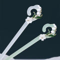 Super Immortal Acetic Acid Curly Hair Clasp Flower Hairpin Cheongsam Hanfu Simple Antique Style Headwear. 