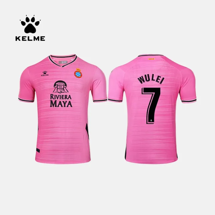 KELME%2022-23%20Spanish%20Primera%20Division%20RCD%20Espanyol%20Soccer%20Jersey%20Player's%20jersey%20Wu%20Lei%20No.%207%20-%20Image%204