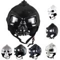 Conventional Fashion Motocross Personality Skull Mask Motorcycle Harley Helmet Protector Gift-L.