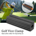 Rubber Vise Clamp for Golf Club Shafts Regripping Golf Club Grip Vice Clamps. 