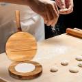 Wooden Tortilla Press Dumpling Wrapper Presser for Pizza Pastry Pancakes. 