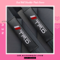 Seat belt Shoulder Pads covers Toyota TRD Logo 2pcs.