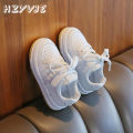 Childrens Fashion Hot Style Small White Shoes Soft Soled Sneakers Kids Spring Autumn New Breathable Casual Trendy Running Shoes.