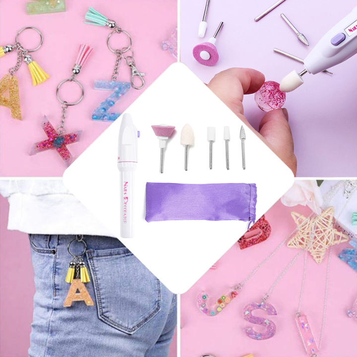 %E3%80%90Discount%E3%80%91%201%20Set%20Drill%20Equipments%20with%205%20Drill%20Screw%20Epoxy%20Resin%20Jewelry%20Making%20Tools%20Grinding%20Polishing%20Tools%20For%20Jewelry%20DIY%20Handmade%20Qoddess%20-%20Image%202
