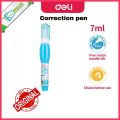 Deli E39299 Correction Pen – Smooth & Precise White Correction Pen for School & Office Use. 