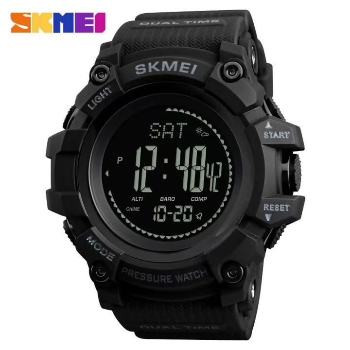 SKMEI 1358 Sport Altimeter Weather Tracker Digital Wristwatches