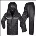 Raincoat For man with Trouser - Black - free size. 