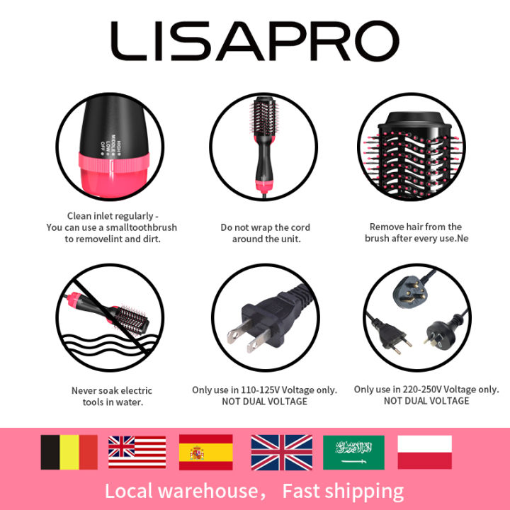 LISAPRO%202%20IN%201%20One%20Step%20Hair%20Dryer%20and%20Volumizer%20Hair%20Straightener%20Hot%20Air%20Brush%20Hair%20Curler%20Hair%20Beauty%20and%20Health%20Styling%20-%20Image%206