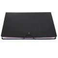 2X Expanding File Folder A4 Letter Size Portable Document Holder with 12 Pockets Black Filing Folders Desk Storage.