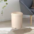 Trash Can with Lid Decorative Waste Bin for Bathroom Indoor Home Office. 