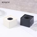 Microphone Logo Flag Station Square Shaped Interview KTV Mic Station Cube Interview Box ABS Prop Stand News Reporter Injection.
