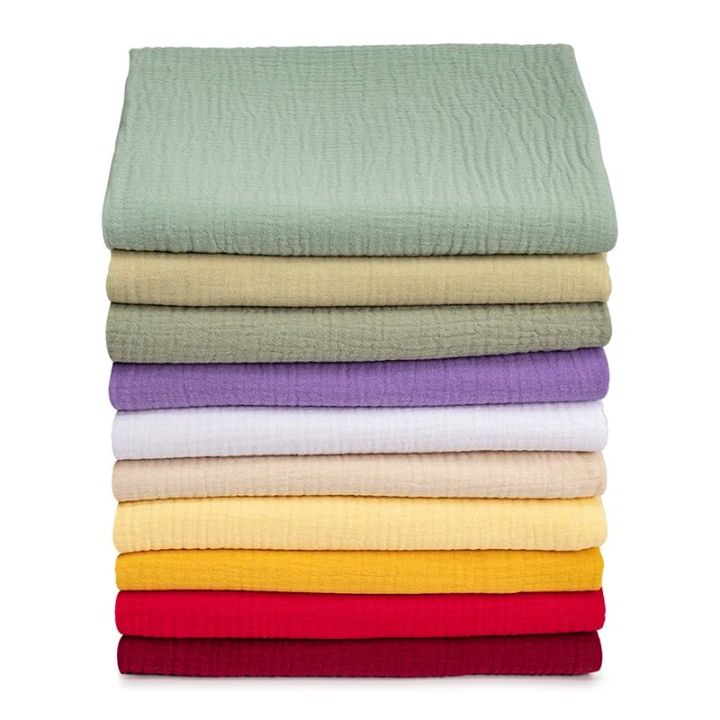 Double%20Layer%20Gauze%20Crepe%20Cloth%20100%25%20Cotton%20Fabrics%20High%20Quality%20Textile%20By%20The%20Meter%20for%20Dress%20Clothing%20Sewing%20Pleated%20Soft%20Blue%20-%20Image%202