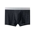Ice Silk Hombre Bamboo Mesh Breathable Mid-waist Cotton Men's Underwear. 