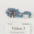 Novaphopat For Itel Vision 1 Plus / P37 Pro / Vision 3 USB Dock Charger Port Plug Headphone Audio Jack Microphone MIC Charging Board. 