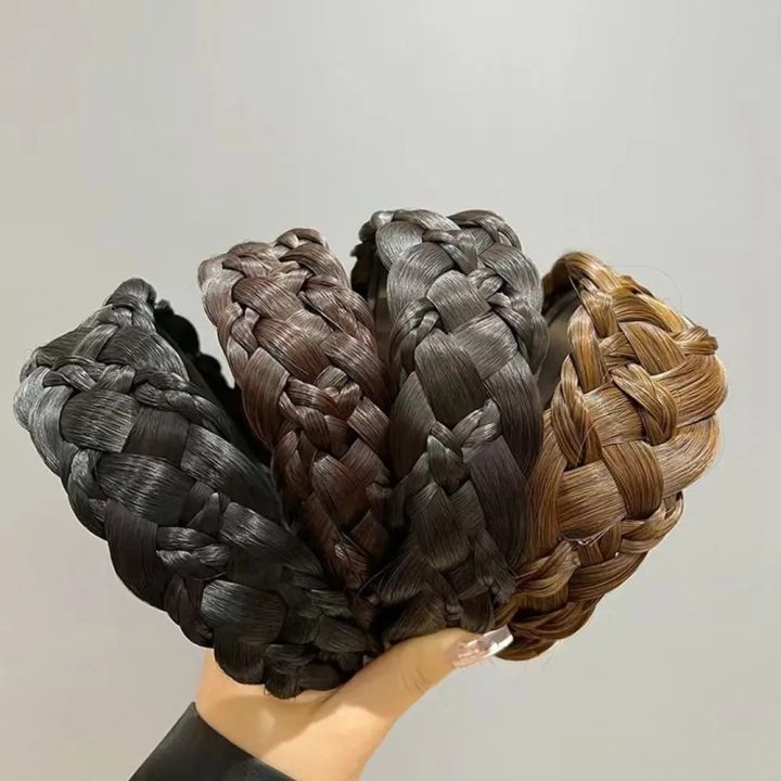 Daily%20Six%20Strand%20Wig%20Headband%20Wide%20Simple%20Female%20Hairbands%20Twist%20Braided%20Hair%20Hoop%20Daily%20Retro%20Wash%20Face%20Headdress%20-%20Image%205
