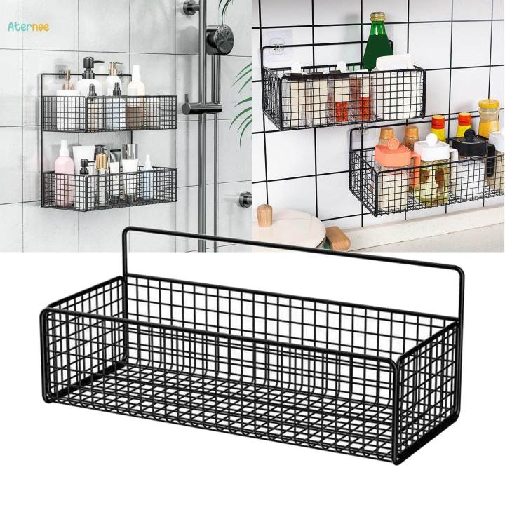 Hanging Kitchen Baskets Wire Storage Basket for Kitchen Cabinet Countertop