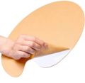 Acrylic Paint Palette with Thumb Hole, Clear Paint Tray Oval, Easy Clean Non-Stick Artist Pallet for Oil Watercolor Craft DIY Art Painting. 
