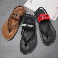 WOTTE Sandals Men Sandalias Hombre Gladiator Sandals for Male Summer Roman Beach Shoes Flip Flops Slip Flats Slippers Slides. 