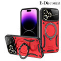 New Phone Case For ZTE Blade V50 Smart V50 Design Cover Car Foldable Metal Bracket Sliding Camera Protection Hard Shockproof for ZTE Blade V50 Design V50 Smart Case. 