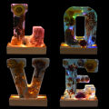 Alphabet Mold Smooth Surface Art Craft Capital DIY Epoxy Resin Mold. 