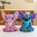 Disney Kawaii Stitch Angel Plush Toy Stuffed Animals Doll Cartoon Cute Soft Pillow Room Decor Anime Peluche Children Gift. 