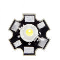 5Pcs- 20mm Black PCB Plate White 3 Watt 3.7V Ultra Bright WHITE Color 3W LED SMD Chip 3V 3.7V Metal Plate Heat Sink Aluminum Base 20mm PCB DIY LED Light Bulbs. 