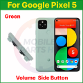Compatible with Google Pixel 5 External Side Buttons Power On Off + Volume Control Button Outside Side Keys. 