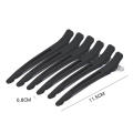 Colorful Seamless Clip Rubber Seamless Clip Hairdressing Clip Positioning Clip Partition Clip Hairdressing Product Tool. 