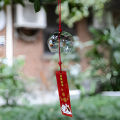 Japanese Wind Bell Japan Wind Chimes Handmade Glass Furin Home Decors Spa Kitchen Office Decor Sakura Cherry Blossom Pattern.