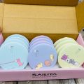 Mini Double Sided Portable Mirror Cute Cartoon Single Mirror Circular Makeup Mirror Maquiagem Vanity Mirror Handheld Mirror Gift. 